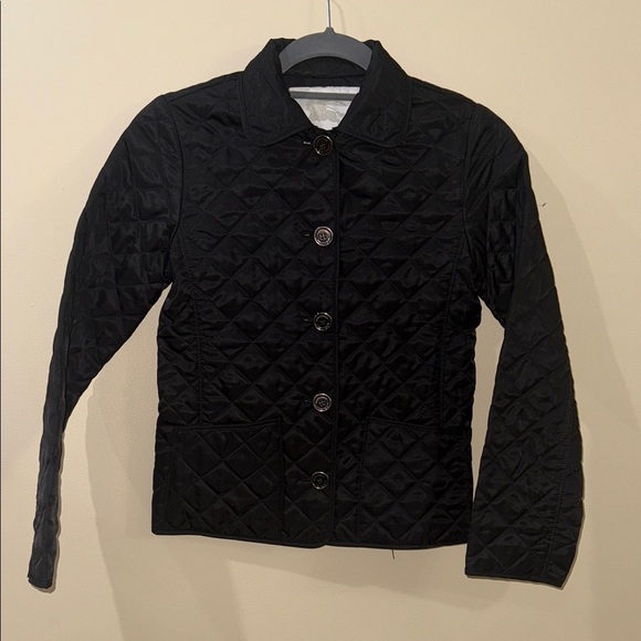 Burberry Black Quilted Kids Puffer Jacket - Picture 2 of 6